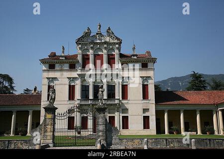 Villa Angarano, Bassano del Grappa 1550 von Andrea Palladio Stockfoto