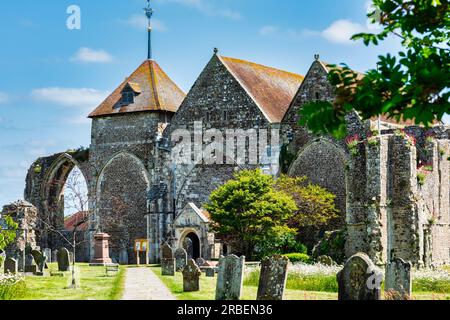 Die Kirche St. Thomas in Winchelsea in East Sussex Stockfoto