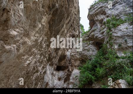 Das Naturschutzgebiet Fara San Martino-Palombaro ist ein Naturschutzgebiet von 4202 ha, das 1983 in den Gemeinden Fara San M errichtet wurde Stockfoto