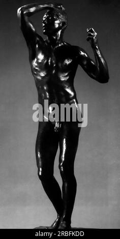 Age of Bronze 1875 - 1876; Frankreich von Auguste Rodin Stockfoto