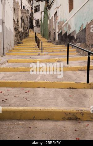 Historisches Stadtviertel Risco de San Nicolas in Las Palmas de Gran Canaria Stockfoto