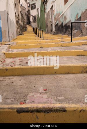 Historisches Stadtviertel Risco de San Nicolas in Las Palmas de Gran Canaria Stockfoto