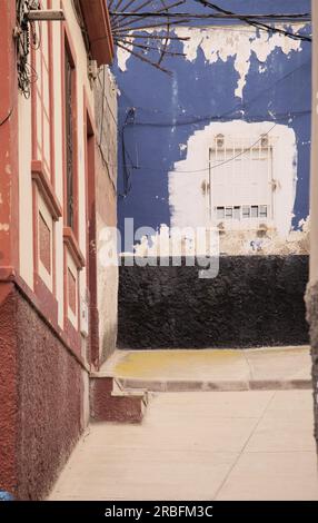 Historisches Stadtviertel Risco de San Nicolas in Las Palmas de Gran Canaria Stockfoto