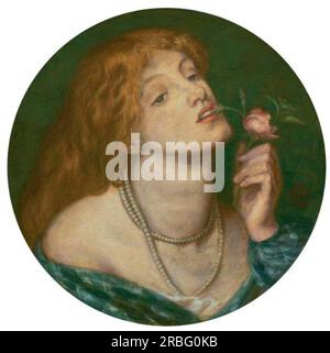 Belcolore 1880 von Dante Gabriel Rossetti Stockfoto
