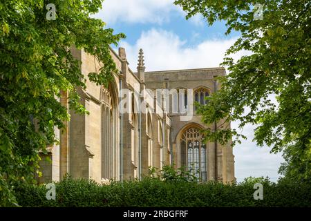 Collegiate Church of Holy Trinity, Tattershall, Lincolnshire, Vereinigtes Königreich Stockfoto