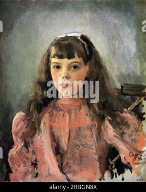 Porträt von Großherzogin Olga Alexandrowna 1893 von Valentin Serov Stockfoto