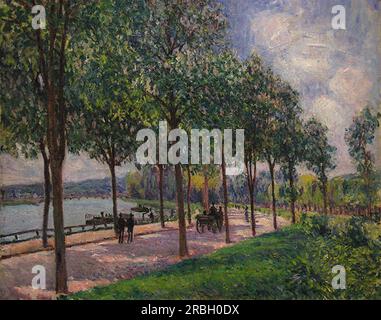 Kastanienbäume von Alfred Sisley Stockfoto