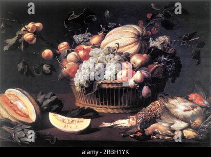 Still Life 1616 von Frans Snyders Stockfoto