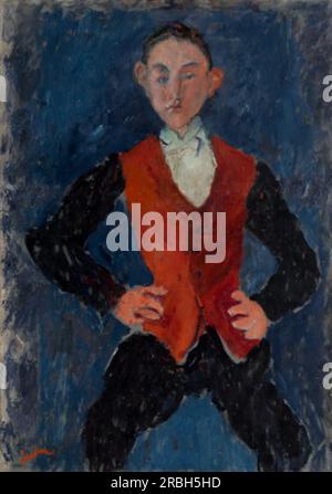 Porträt eines Jungen c.1927 - c.1928; Frankreich von Chaim Soutine Stockfoto