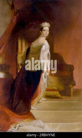 Königin Victoria 1838 von Thomas Sully Stockfoto