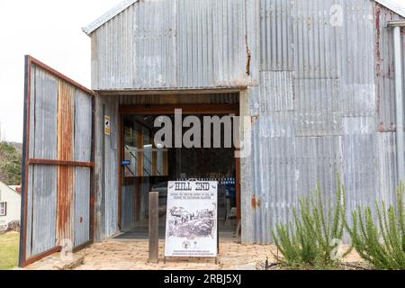 2023, Hill End ehemalige Goldgräberstadt in New South Wales, Australien mit Kulturerbe und alten Gebäuden Stockfoto