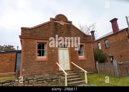 2023, Hill End ehemalige Goldgräberstadt in New South Wales, Australien mit Kulturerbe und alten Gebäuden Stockfoto