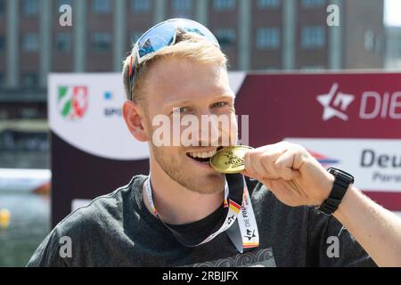 Duisburg, Deutschland. 09. Juli 2023. Das Finale 2023 Rhein-Ruhr von 06,07 - 09.07.2023 Kredit: dpa/Alamy Live News Stockfoto