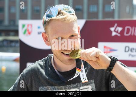 Duisburg, Deutschland. 09. Juli 2023. Das Finale 2023 Rhein-Ruhr von 06,07 - 09.07.2023 Kredit: dpa/Alamy Live News Stockfoto