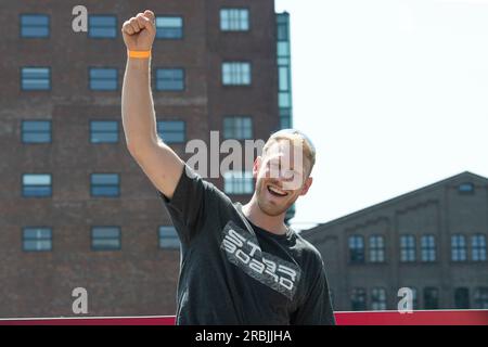 Duisburg, Deutschland. 09. Juli 2023. Das Finale 2023 Rhein-Ruhr von 06,07 - 09.07.2023 Kredit: dpa/Alamy Live News Stockfoto