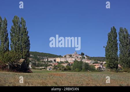 Place Banon, Alpes-de-Haute-Provence, Provence-Alpes-Cote d'Azur Stockfoto