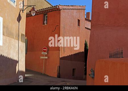 Roussillon, Vaucluse, Luberon Regional National Park, Provence-Alpes-Côte d'Azur, Frankreich Stockfoto