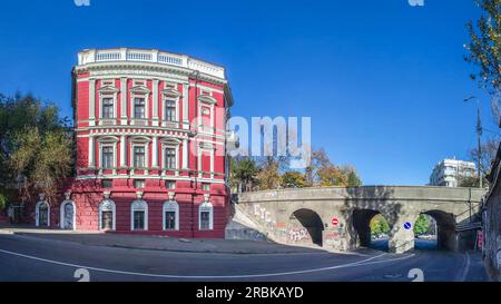 Historisches Pommer-Gebäude in Odessa, Ukraine Stockfoto