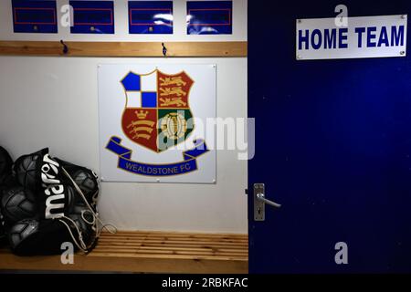 Wealdstone Football Club-Gelände Stockfoto