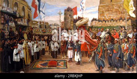 Der lateinische Patriarch von Jerusalem 1875 von James Tissot Stockfoto