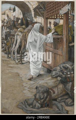 Die Berufung des Heiligen Matthew (Vocation de Saint Mathieu) durch James Tissot Stockfoto