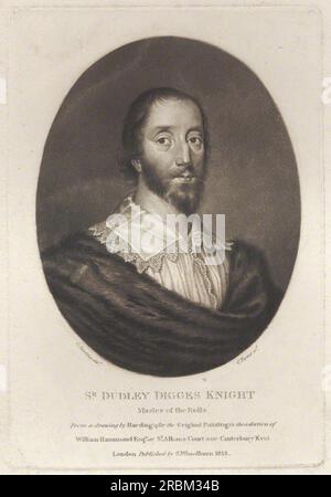 Sir Dudley Digges 1813 von Charles Turner Stockfoto