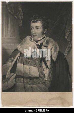 Charles Gordon-Lennox, 5. Herzog von Richmond und Lennox 1824 von Charles Turner Stockfoto