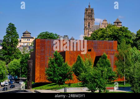 Frankreich, Aveyron (12), Rodez, das Soulages Museum Stockfoto