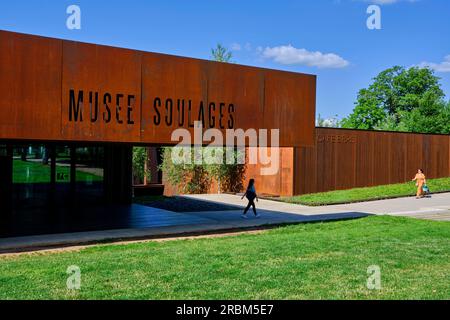 Frankreich, Aveyron (12), Rodez, das Soulages Museum Stockfoto