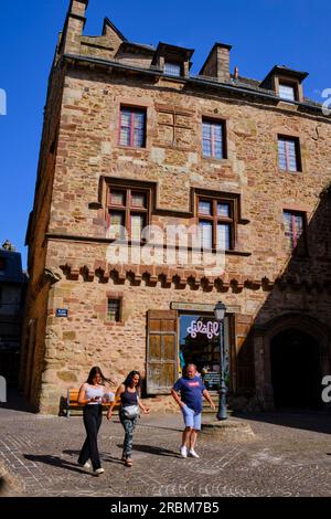 Frankreich, Aveyron (12), Rodez, Benoits Haus aus dem 15. Jahrhundert Stockfoto