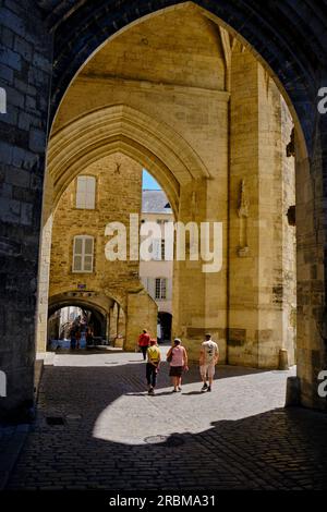 Frankreich, Aveyron (12), Villefranche-de-Rouergue, Gemeinde, die als Stadt der Kunst und Geschichte eingestuft ist, historisches Zentrum Stockfoto