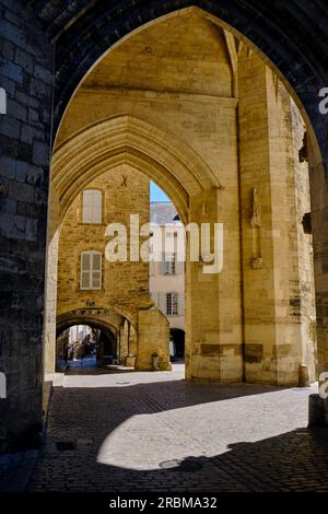 Frankreich, Aveyron (12), Villefranche-de-Rouergue, Gemeinde, die als Stadt der Kunst und Geschichte eingestuft ist, historisches Zentrum Stockfoto