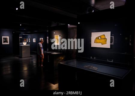 Frankreich, Aveyron (12), Rodez, das Soulages Museum Stockfoto
