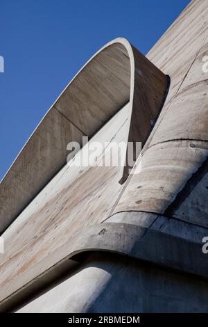 Elglise Saint-Pierre, Site Le Corbusier, Firminy, Frankreich Stockfoto