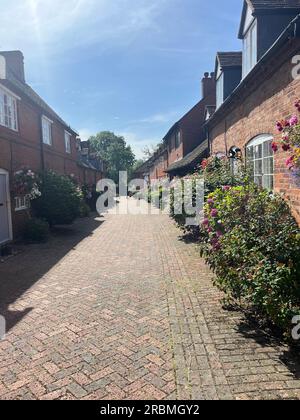 Malt Mill Lane Alcester Stockfoto