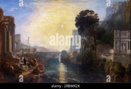 Dido Building Carthage, Rise of the Carthaginian Empire, JMW Turner, 1815, Stockfoto