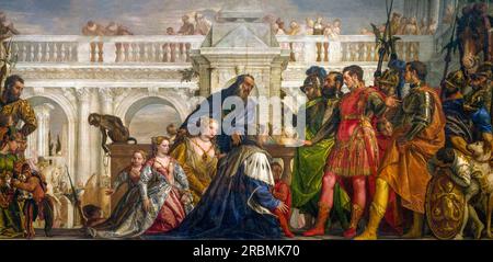 Familie von Darius vor Alexander, Paolo Veronese, 1565-7, Stockfoto