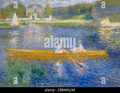 The Skiff, La Yole, Pierre-Auguste Renoir, 1875, Stockfoto