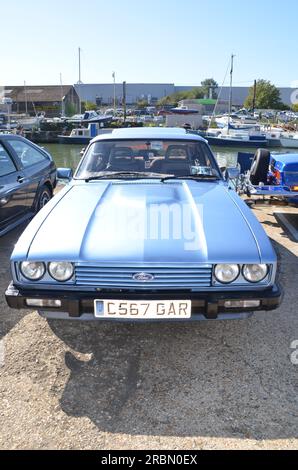 Klassischer Ford Capri Aus Dem Jahr 1985 Stockfoto