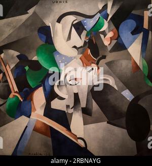 Francis Picabia Malerei, Pompidou Centre, ein Museum für moderne Kunst, Paris, Frankreich Stockfoto