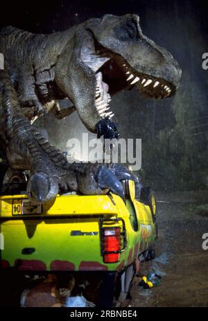 Jurassic Park Dinosaurier Stockfoto