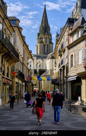 Frankreich, Correze (19), Brive-la-Gaillarde, Kollegialkirche Saint-Martin de Brive Stockfoto