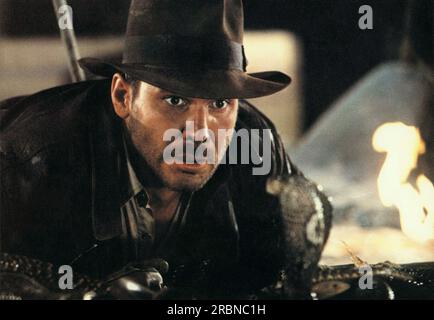 Jäger Des Verlorenen Schatzes Indiana Jones Harrison Ford Stockfoto