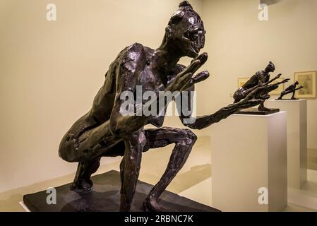 Germaine Richier Retrospektive, Pompidou Centre, ein Museum für moderne Kunst, Paris, Frankreich Stockfoto