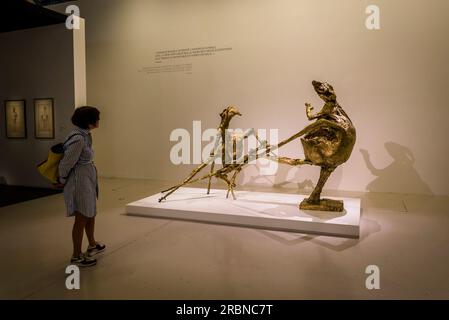 Germaine Richier Retrospektive, Pompidou Centre, ein Museum für moderne Kunst, Paris, Frankreich Stockfoto