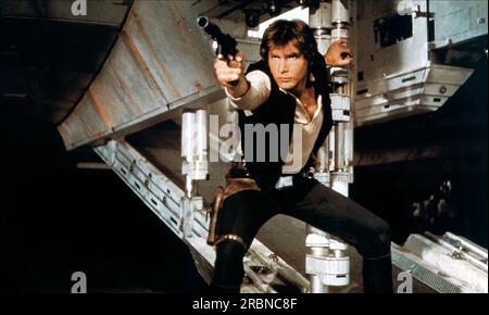 Star Wars Harrison Ford Han Solo Stockfoto