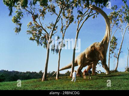 Jurassic-Park-Film Diplodocus Stockfoto