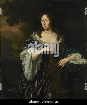 Maria Schaep, Echtgenote Van Hendrick Bicker 1682 von Michiel van Musscher Stockfoto