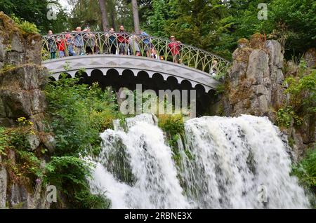 Kassel, Deutschland 07.22.2018: Kassel, Bergpark Wilhelmshohe, Deutschland Stockfoto