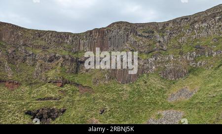 Besuchen Sie Nordirland, Kultur, Geologie, Architektur, Ruhe, Üppig grüne Länder, Legenden und Mythen Riesen Causeway antrim NI Stockfoto